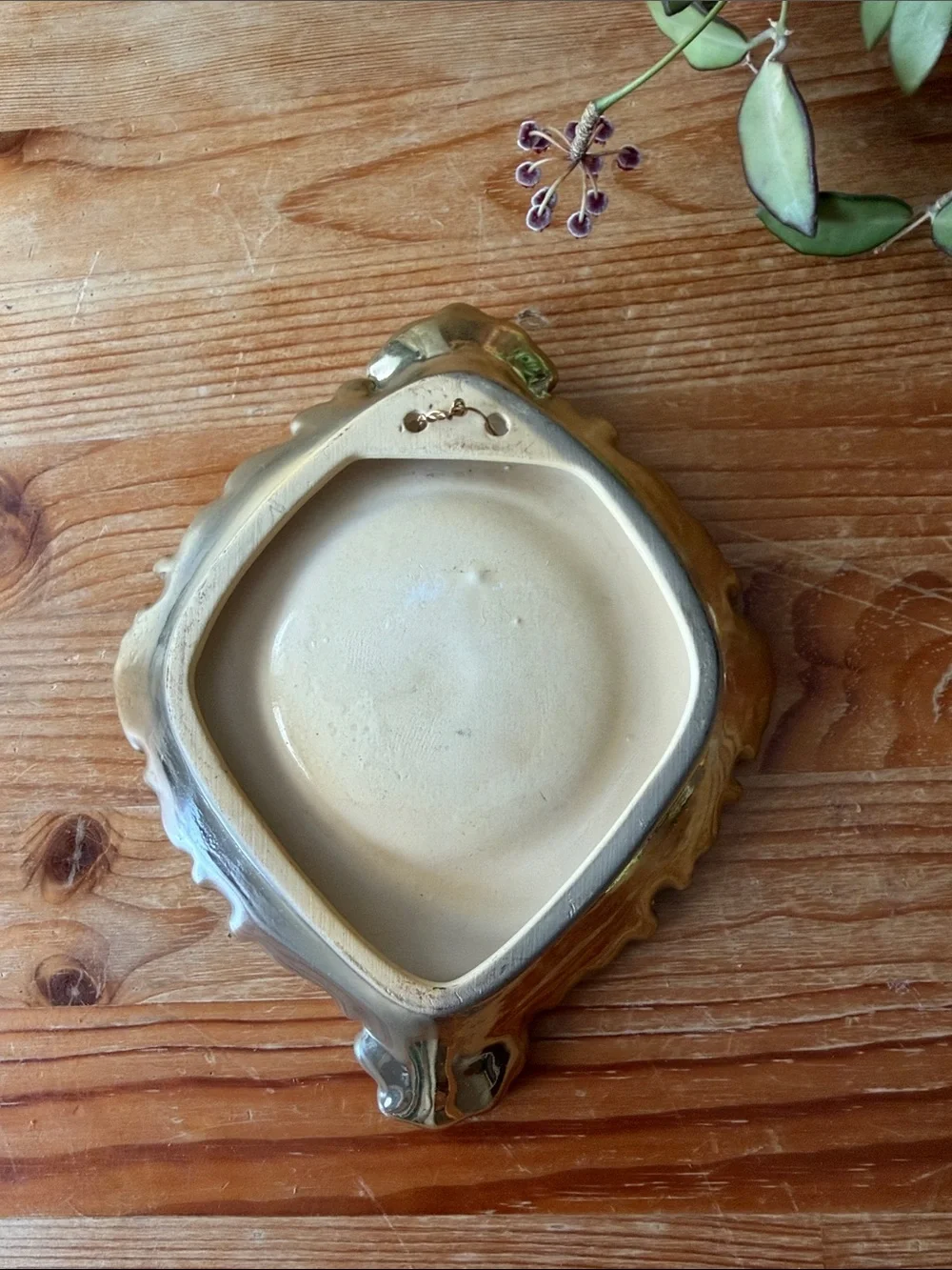Vintage gold cherub